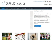 Tablet Screenshot of camelidynamics.com